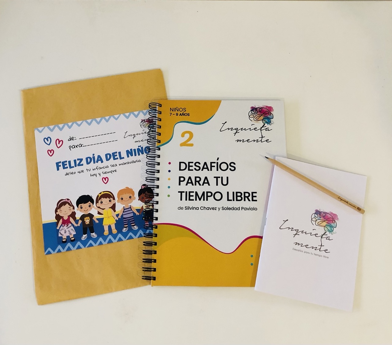 Kit especial REGALO NIÑO :) – Para niños de 7, 8 y 9 años – Inquietamente